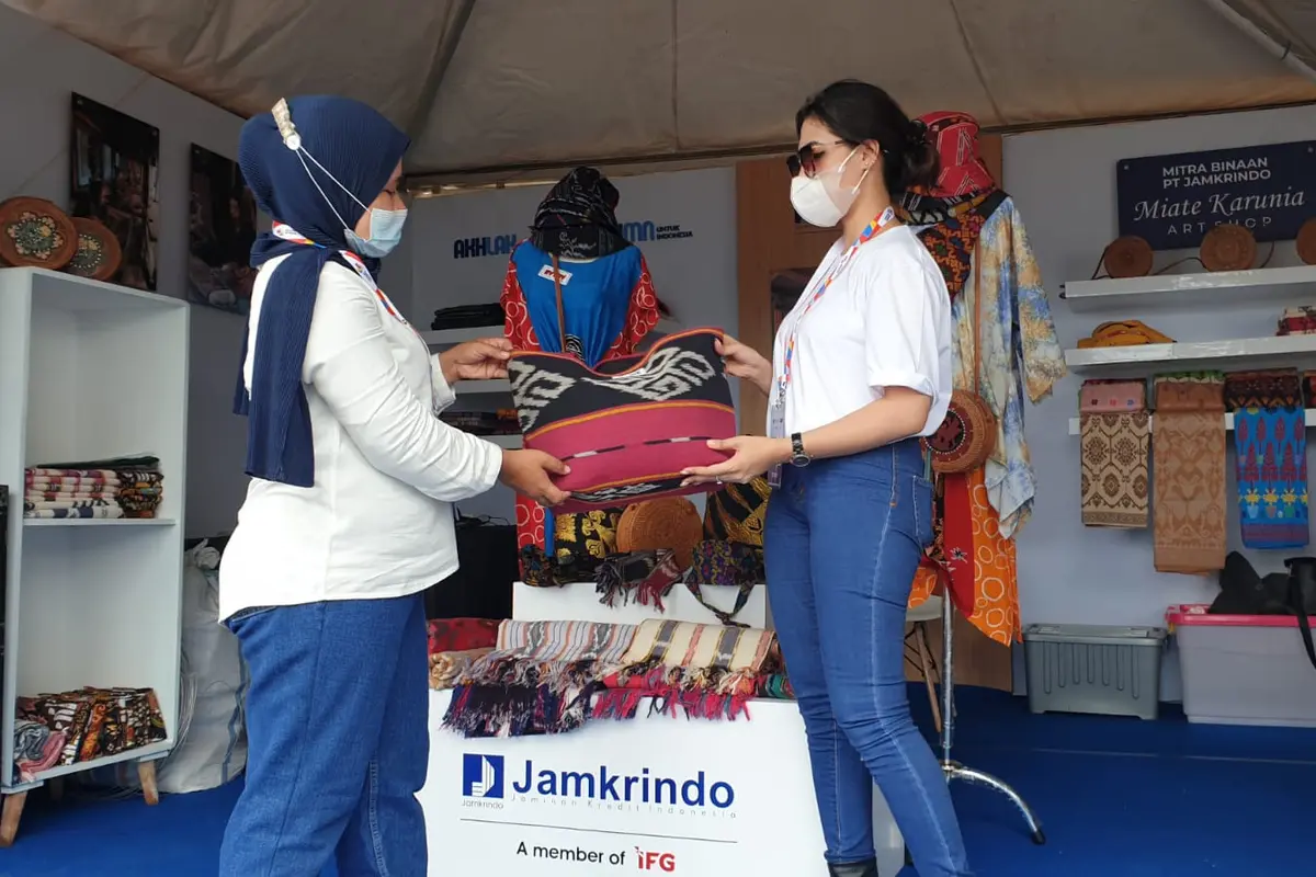 UMKM mitra binaan Jamkrindo turut ambil bagian dalam WSBK Mandalika