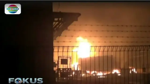 Pabrik Kimia di Bogor Hangus Terbakar