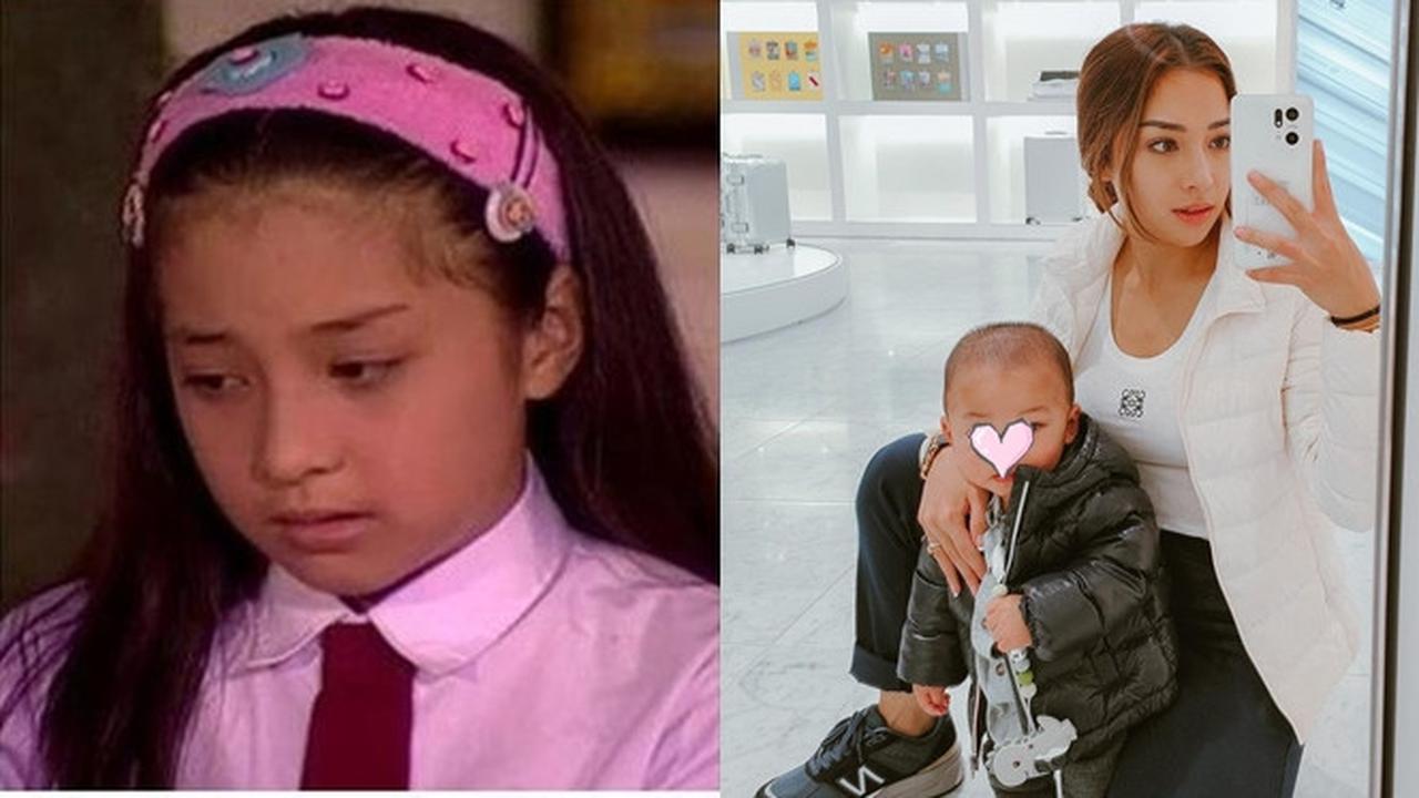 6 Potret Masa Kecil Vs Kini Artis Wanita Era 2000-an Saat Momong Anak