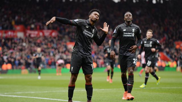 Penyerang Liverpool, Daniel Sturridge.