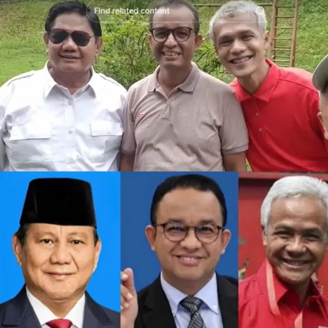 Viral 3 Pria Wajahnya Mirip Calon Presiden 2024, Siapa Paling Mirip dan Kenapa Sosok Perekam Bikin Salfok ?