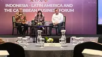 Media gathering Indonesia-Latin America and Caribean (INALAC) Business Forum di Jakarta, Senin (18/9/2023). (Liputan6/Benedikta Miranti)