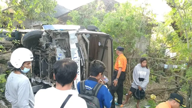 Kecelakaan Bus di Bali