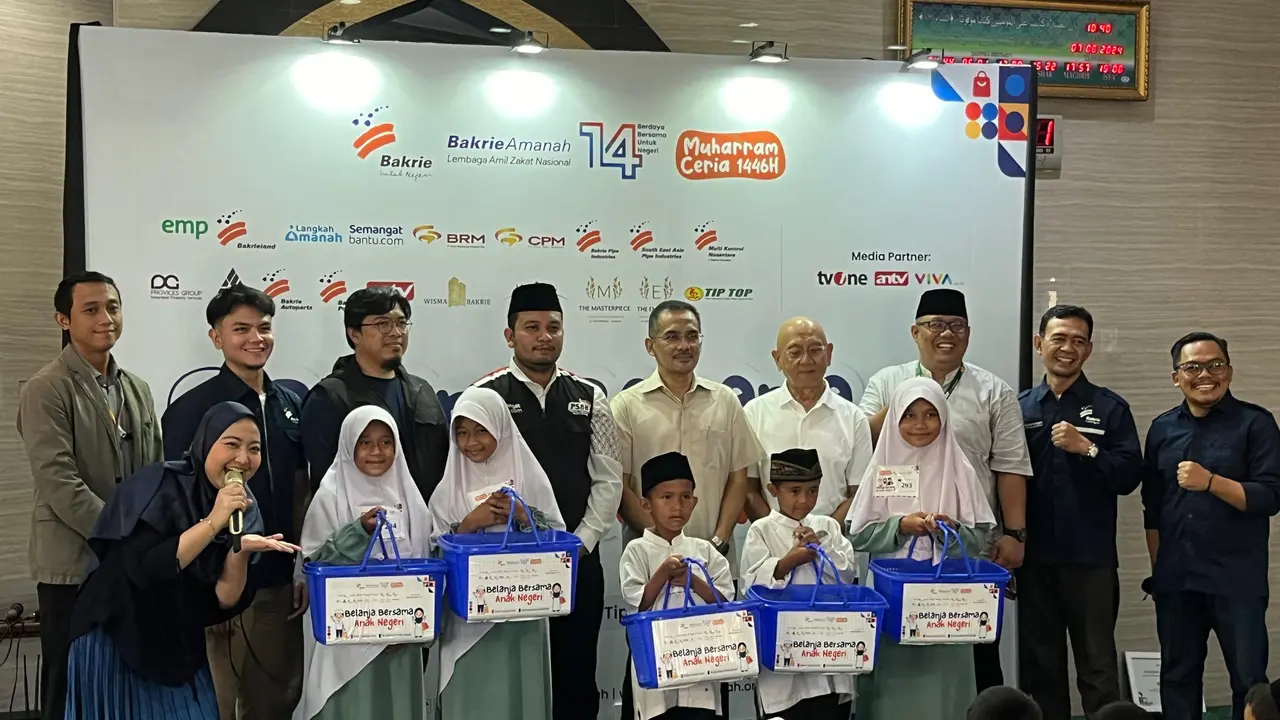 Bakrie Amanah menggelar kegiatan Belanja Bersama Anak Negeri.