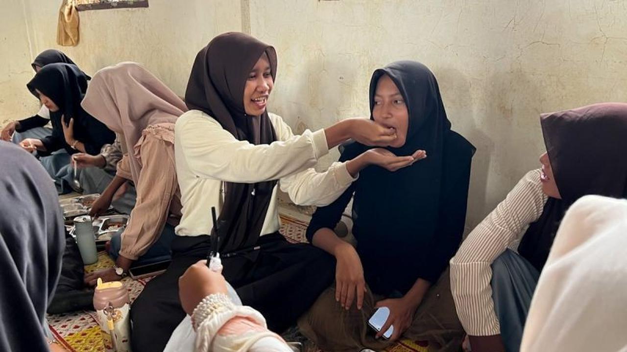 Program Makan Bergizi Gratis Kembali Hadir, Siswa SMAN 1 Baktiya Semangat Belajar Pascabanjir
