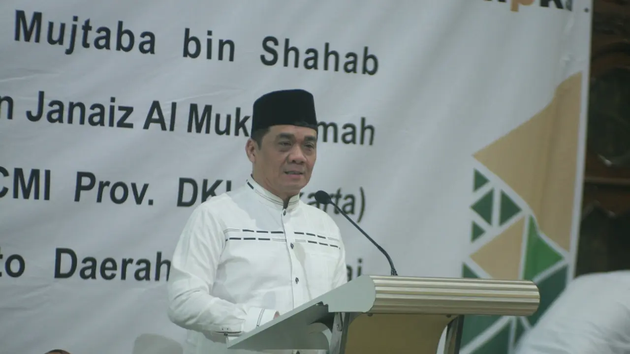 Ketua Orwil Ikatan Cendekiawan Muslim Indonesia (ICMI) Provinsi DKI Jakarta, Ahmad Riza Patria mengapresiasi lomba pidato bahasa daerah dalam rangka pekan Isra Miraj