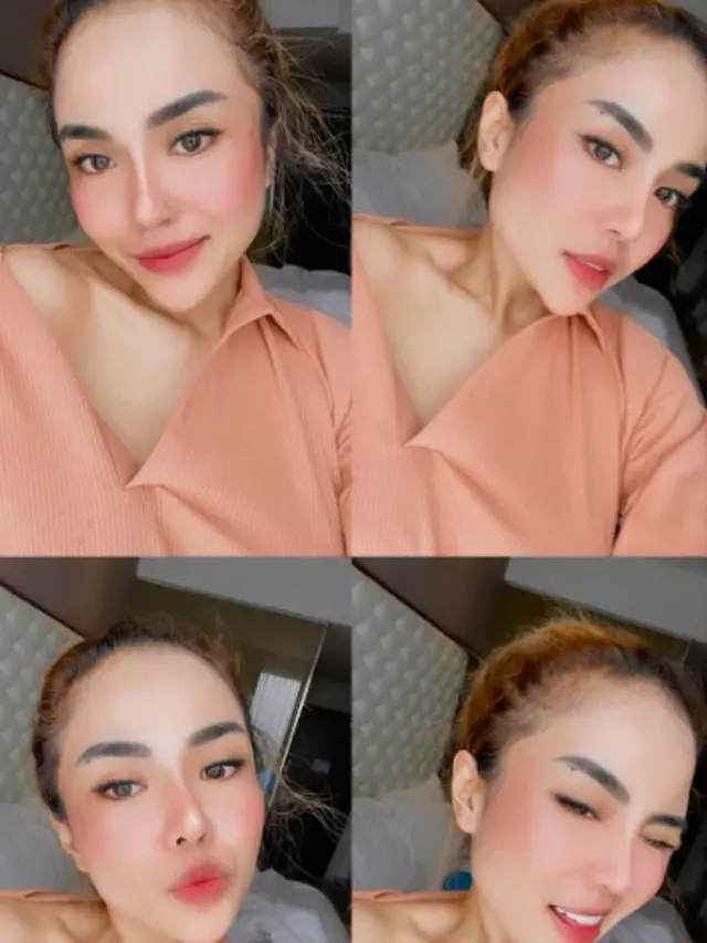 6 Potret Medina Zein Pamer Foto Lepas Hijab, Panen Cibiran Warganet