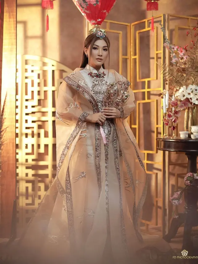 Potret Sarwendah Bertema Everless Beauty. (Sumber: Instagram/fdohotography90)