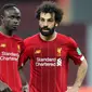 Sadio Mane merupakan pemain yang cepat, cerdas, tak kenal lelah, dan memiliki insting kuat dalam mencetak gol. Sayangnya, saat bermain bersama Mohamed Salah, peranan eksploitasinya sering diabaikan. Namun, pada akhirnya mereka mampu saling melengkapi sebagai duet maut Liverpool. (AFP/Karim Jaafar)