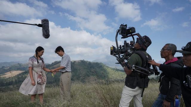 Amanda Manopo berperan di film Kupu-Kupu Kertas (Istimewa)