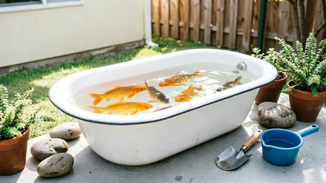 Ide Ternak di Bak Mandi Bekas yang Cocok untuk Desa dan Kota (AI)