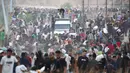 Lebih dari dua juta warga Palestina di Gaza menghadapi krisis kebutuhan dasar seperti makanan dan obat-obatan. (Eyad BABA/AFP)
