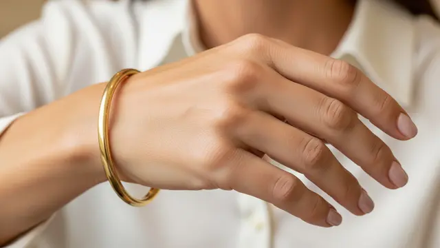 Model Gelang Emas Tidak Mencolok tapi Berkelas untuk Usia 40+/Gemini AI