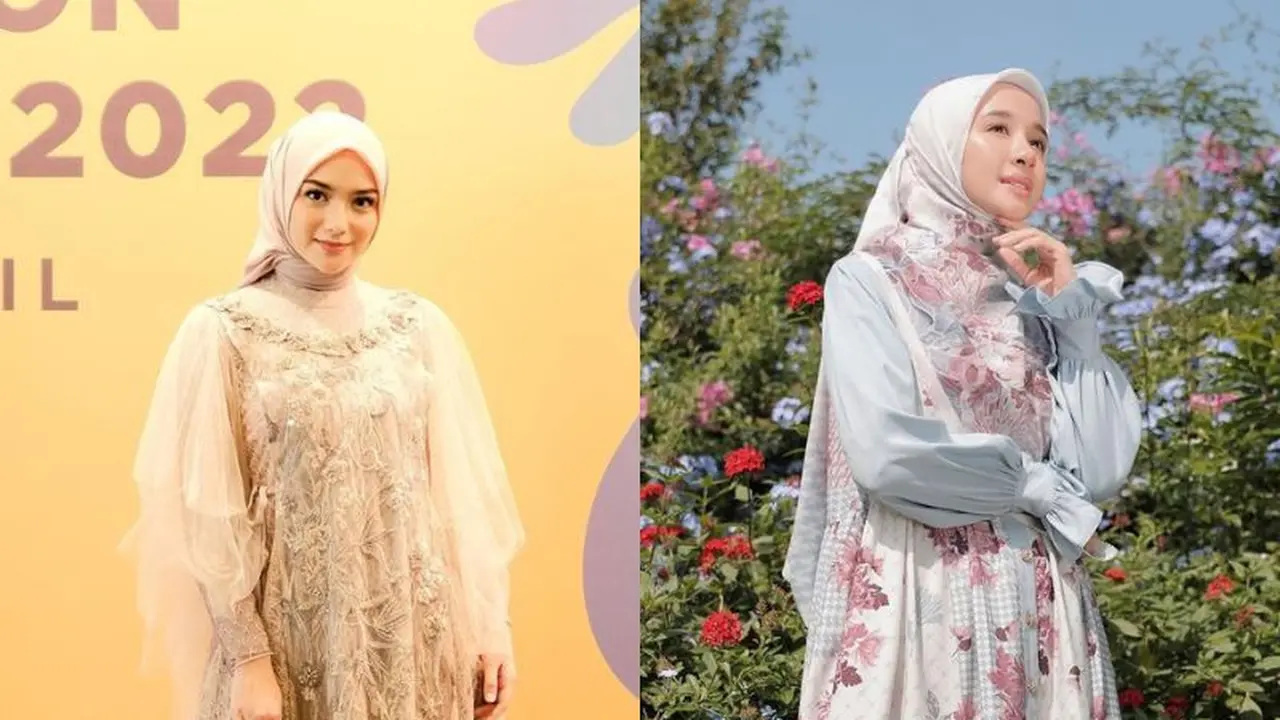 8 Model Baju Gamis Simple dan Elegan, Simak Inspirasinya dari Citra Kirana hingga Laudya Cynthia Bella