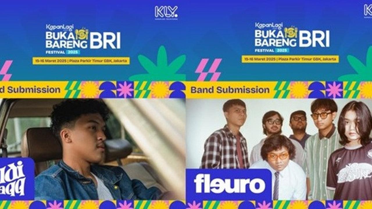 5 Band Masuk Nominasi Tampil di KapanLagi Buka Bareng BRI Festival 2025, Yuk Vote Band Favoritmu!