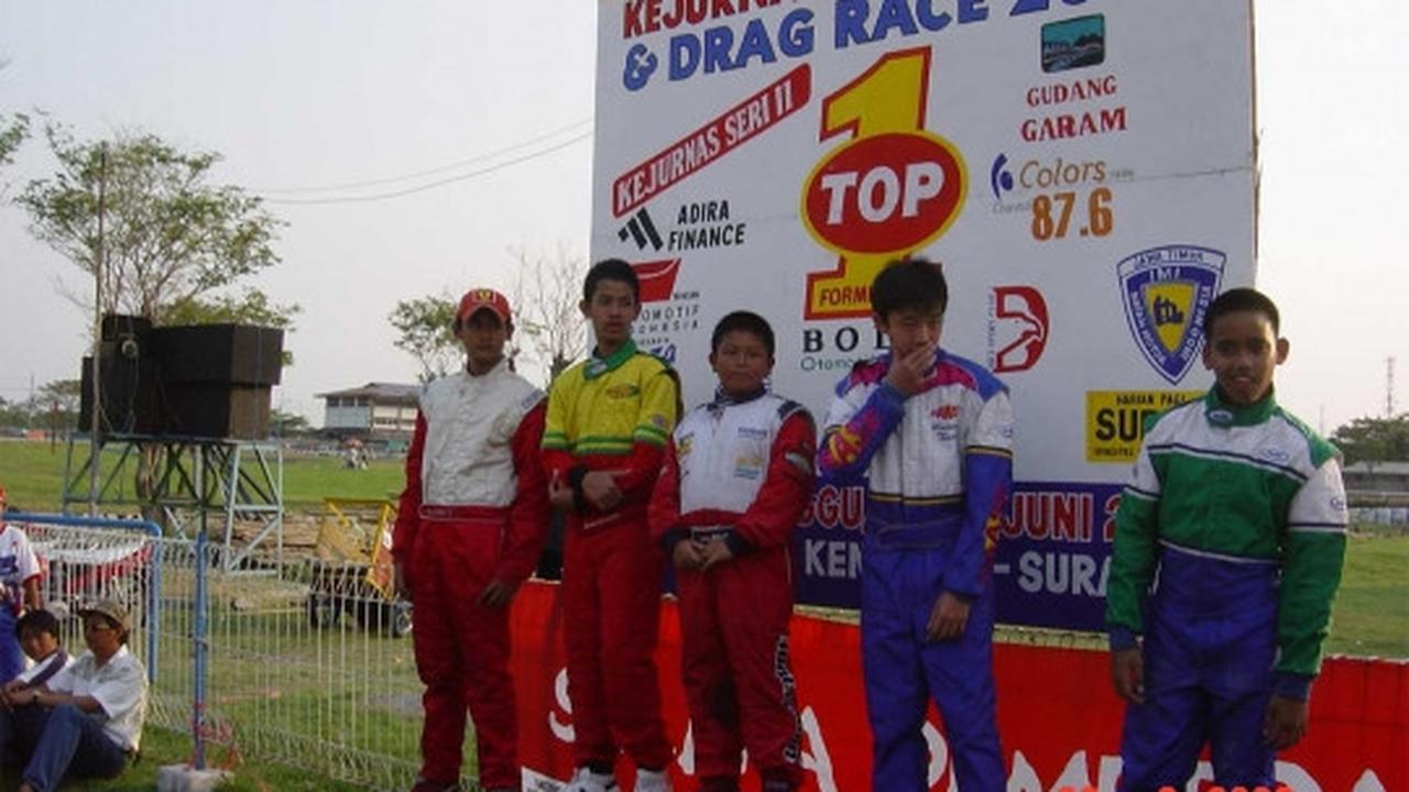 Foto-foto kesuksesan karir Rio Haryanto di sepanjang dunia balap