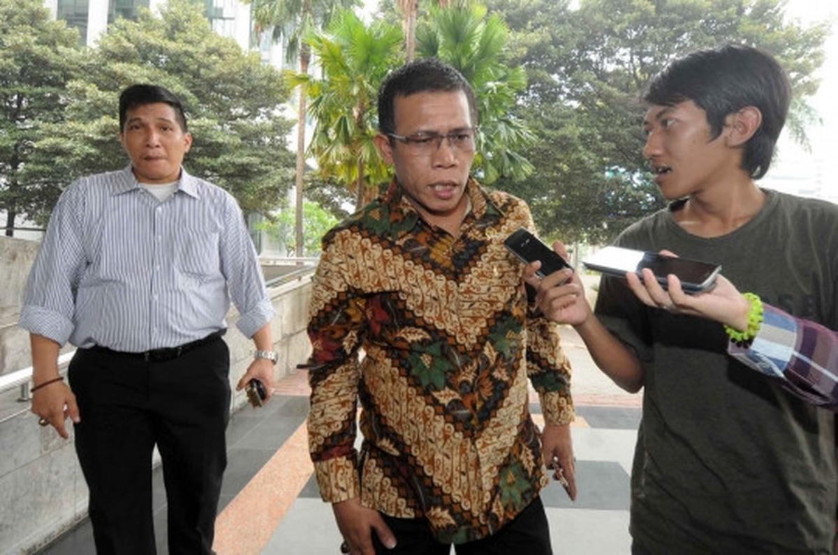 Politisi PDIP Masinton Pasaribu datangi KPK