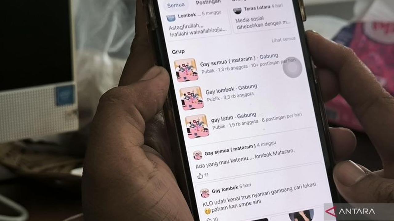 Polda NTB Atensi Fenomena Grup "Gay Lombok" di Facebook, Resahkan Masyarakat