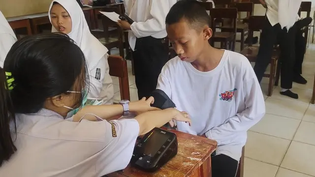 Cek Kesehatan Gratis Sekolah di Kabupaten Tangerang, Banten.
