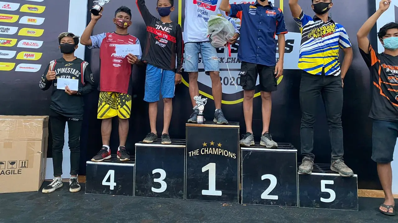 Pembalap Asal Musi Banyuasin Sapu Bersih 4 Podium di Jawa Tengah