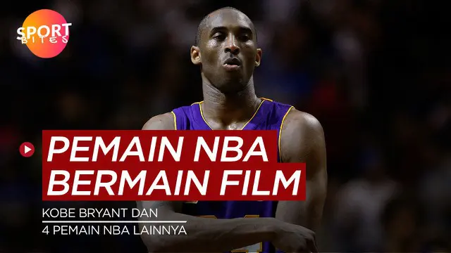 Berita video sportbites kali ini membahas tentang pemain NBA yang membintangin film Hollywood, salah satunya ada Kobe Bryant.