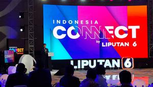 Managing Director PT Elang Mahkota Teknologi Tbk (EMTEK), Sutanto Hartono dalam pembukaan Indonesia Connect Outlook 2026, di The Hall Senayan City, SCTV Tower, Jakarta, dikutip Kamis (4/12/2025). (Liputan6.com/Arief)