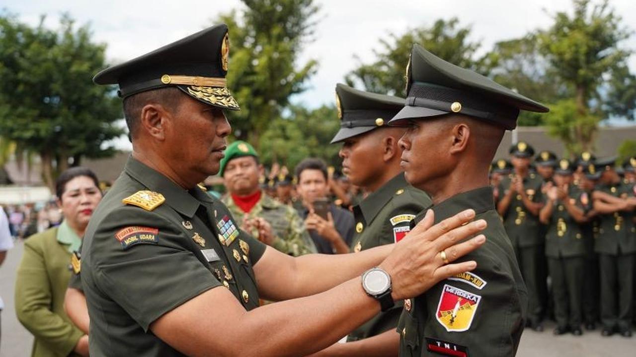 509 Prajurit Muda Kodam XIII/Merdeka Resmi Dilantik, Perkuat Pertahanan Nasional