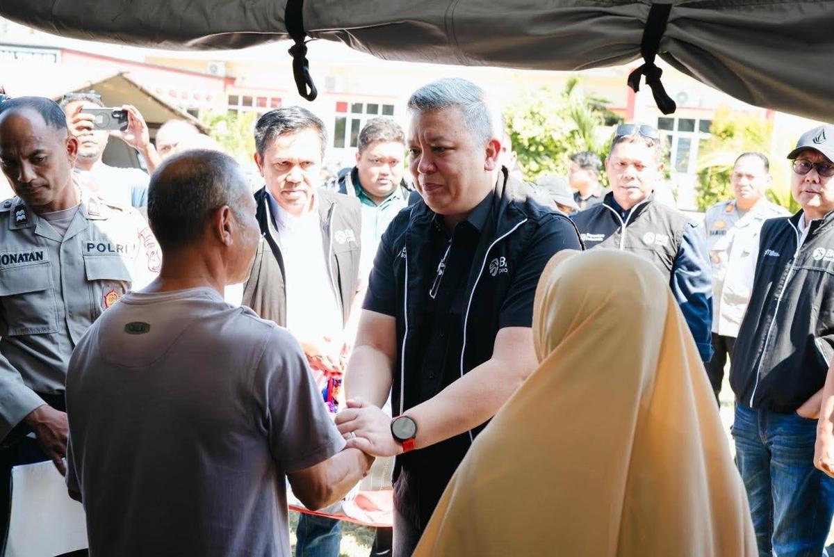 Direksi Turun Langsung, BRI Peduli Bangun 3 Posko Logistik dan 1 Dapur Umum di NTT