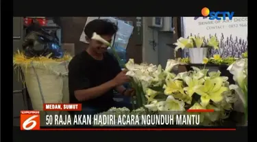 Dekorasi pada prosesi ngunduh mantu Jokowi ini nanti akan didominasi oleh nuansa Tapanuli Selatan.