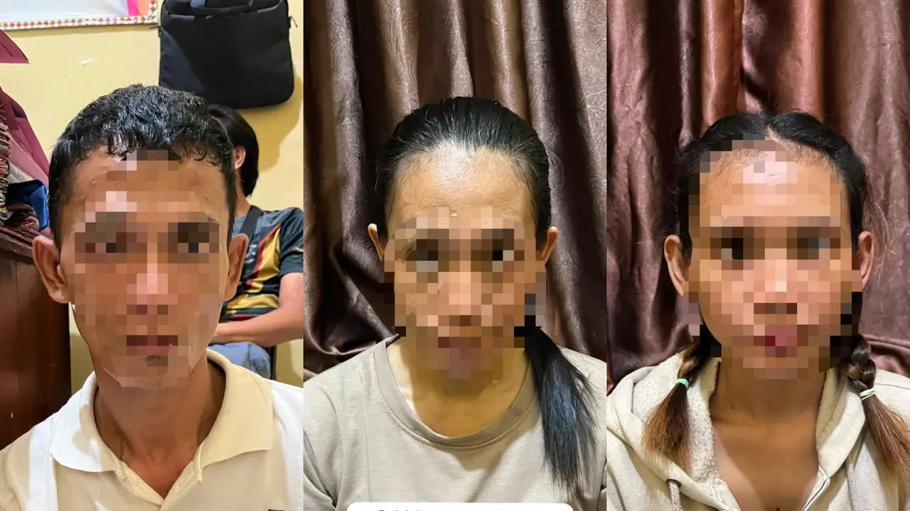 Polisi meringkus pelaku pengeroyokan di Tanggamus, Lampung dan mendapatkan pelaku bersama dua wanita menyimpan narkoba. (Dok. Istimewa).