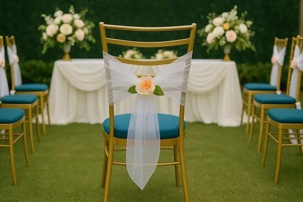 5 Model Dekorasi Kursi Pengantin untuk Percantik Acara, Indah dan Nyaman