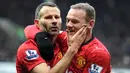 Ryan Giggs mampu membukukan 145 penampilan bersama Setan Merah di Liga Champions. Hanya Iker Casillas bersama Real Madrid (156), dan Xavi Hernandez bersama Barcelona (151) yang mampu melewati pencapaiannya. (AFP/Olly Greenwood)