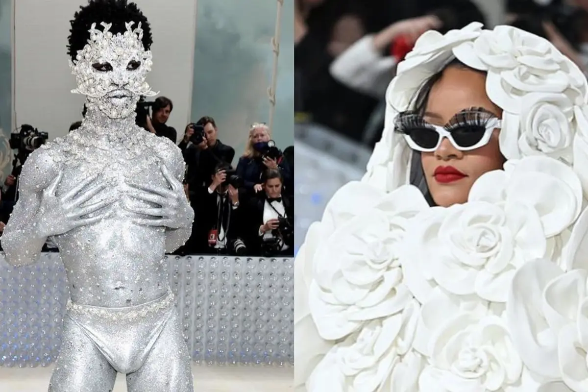 6 Seleb Tampil Nyentrik di Met Gala 2023, Lil Nas X Jadi Manusia Silver