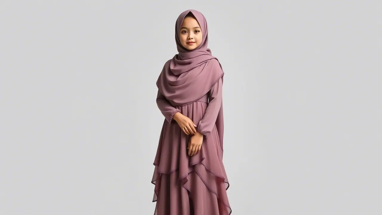 Baju Model Gamis Anak Perempuan