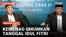 BREAKING NEWS: Hari Raya Lebaran Idul Fitri 1 Syawal 1445 H Jatuh pada Rabu 10 April 2024