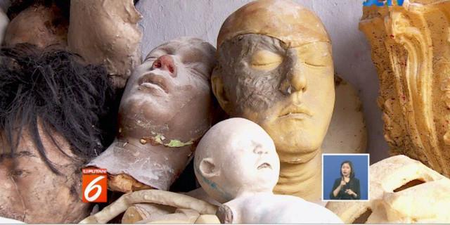 Cerita Sukses Pria di Bekasi Jadi Seniman Pembuat Organ Tubuh untuk Film