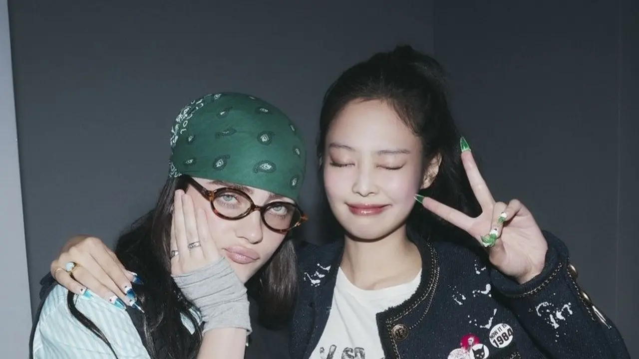 Billie dan Jennie (Instagram/spotifykr)