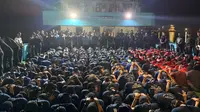 Potret Ratusan Narapidana Risiko Tinggi saat Dipindahkan ke Nusakambangan