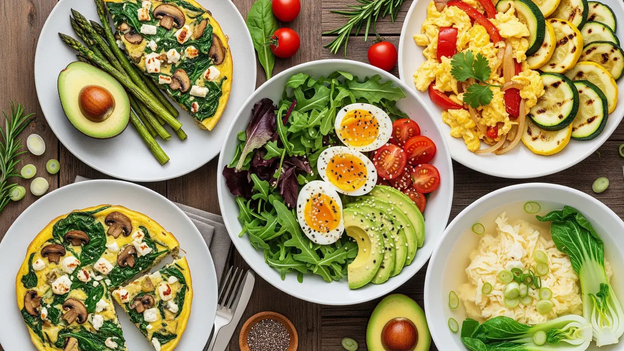 Menu Diet Rendah Karbo dari Telur dan Sayur