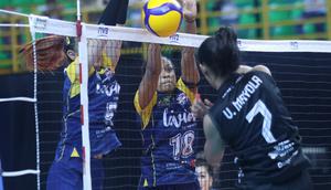 Tim voli putri Jakarta Livin Mandiri sukses mengalahkan Medan Falcons pada pertandingan putaran pertama seri ketiga  Proliga 2026. Duel kedua tim berlangsung di GOR Si Jalak Harupat, Kabupaten Bandung, Jumat (23/1/2026). (Doc Proliga)