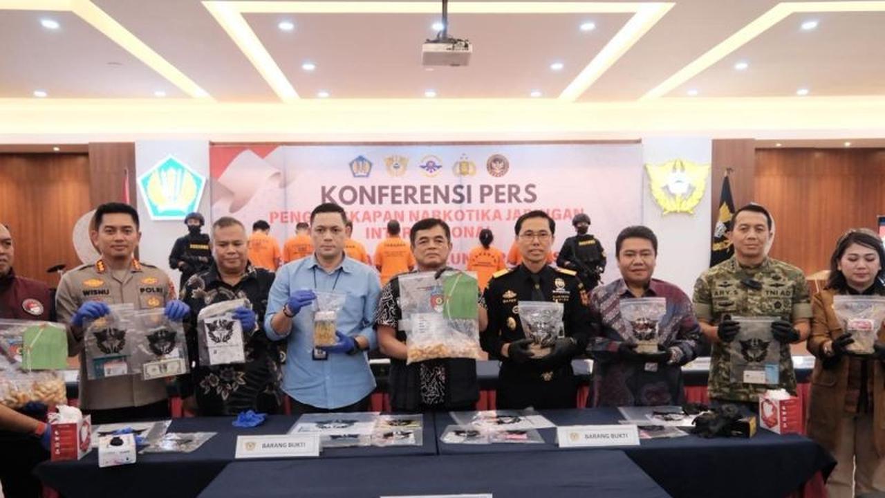 Bea Cukai-Polri Gagalkan Penyelundupan Narkotika Bandara Soetta, Ribuan Jiwa Terselamatkan