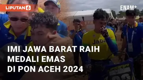 VIDEO: Momen Meriah IMI Jawa Barat Raih Medali Emas di PON Aceh 2024