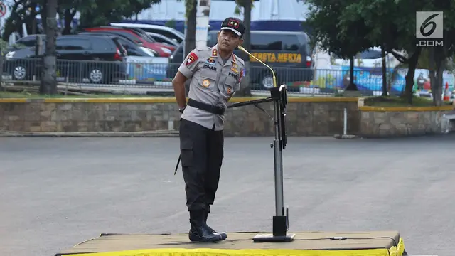 Polda Metro Jaya Gelar Apel Pengamanan Malam Takbiran