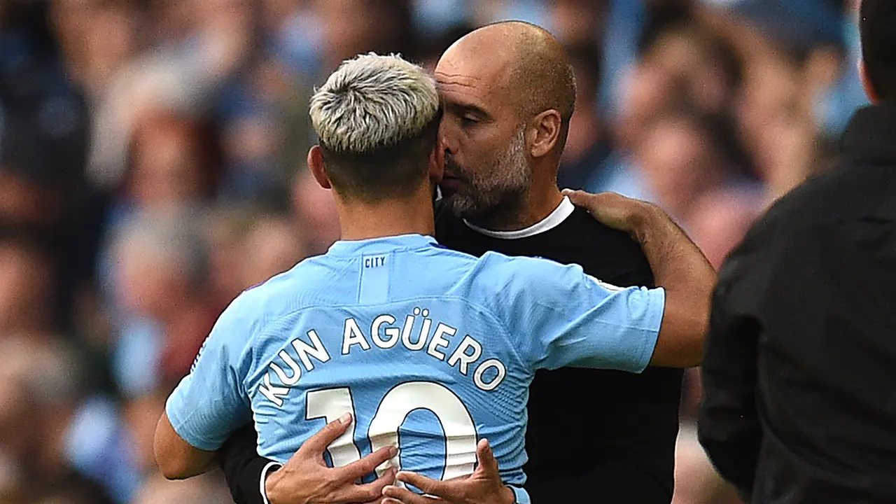 Sergio Aguero - Pep Guardiola - Manchester City