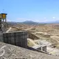 Suasana lokasi Waduk Jatigede di Sumedang, Jawa Barat, Senin (31/8/2015). Bendungan ini akan ditutup mulai senin ini dan diperkirakan akan menggenangi lebih kurang 4.000 ha selama satu tahun. (Liputan6.com/Faizal Fanani)