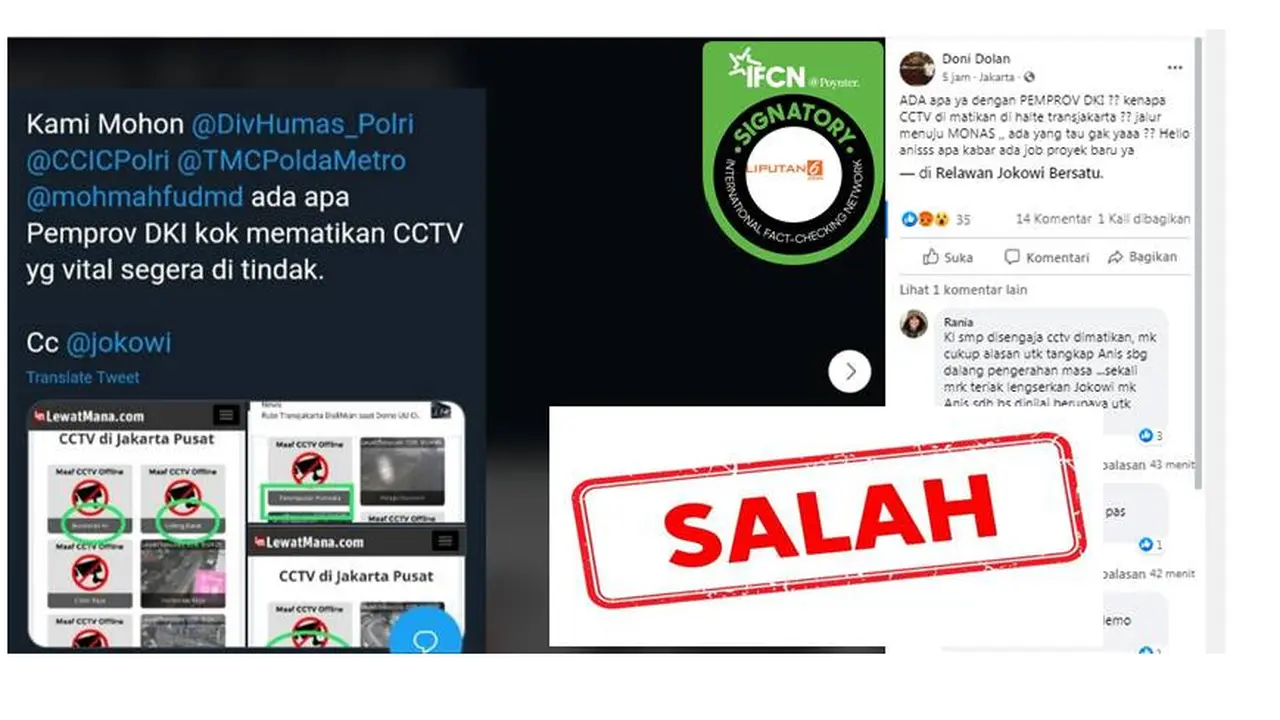 Cek Fakta CCTV