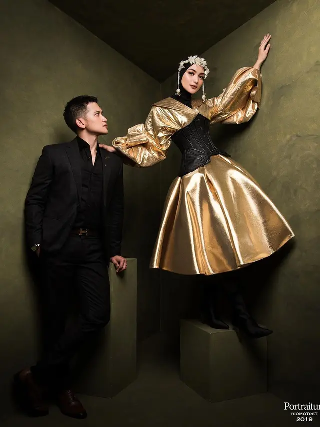 7 Potret Prewedding Citra Kirana dan Rezky Aditya dengan Suasana
