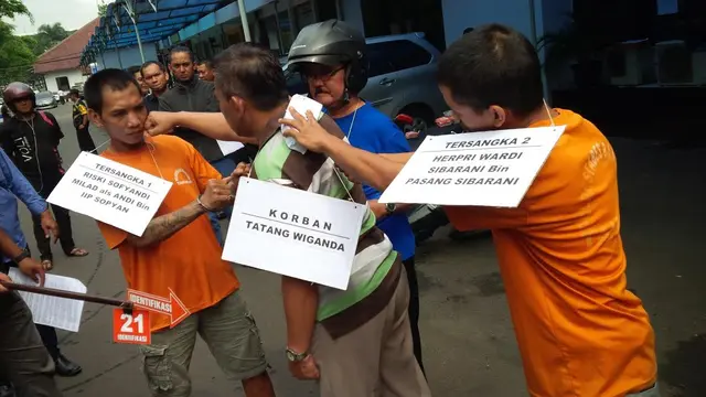 Saling Tendang di Atas Motor Awali Pembunuhan Guru Bandung
