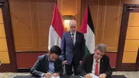 INH dan Dubes Palestina Teken Kerja Sama Bantuan Kemanusiaan untuk Warga Gaza
