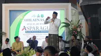 Ketua DPD Partai Gerindra Sudaryono menghadiri Acara Shilatnas XIV dan Halal Bihalal Asparagus di Pondok Pesantren Al Musthofa, Kendal, Jawa Tengah, Senin 6 Mei 2024 malam. (Ist)